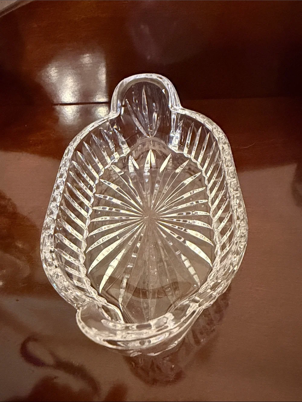 Waterford Crystal  tray , trinket Dish, soap dish ,